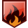 Burning condition icon